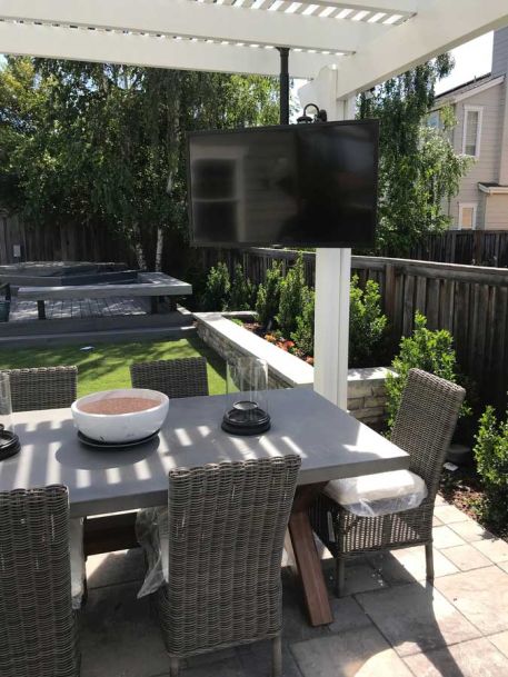 outdoor audio video san jose ca, outdoor automation, image gallery, smart home automation california